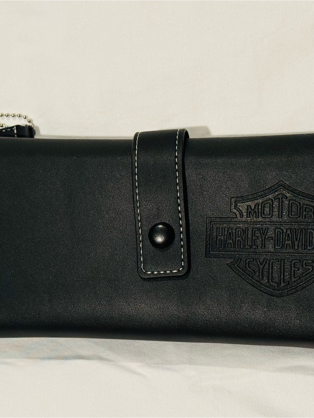 🔥 Harley-Davidson NWOT Trifold Travel Organizer Wallet | High-Capacity Storage